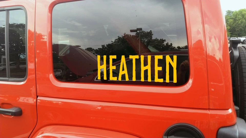 Calcomanía de vinilo pagana V2 | Nórdico vikingo bárbaro Valhalla Odin | Pegatina troquelada Foto 3 de 4