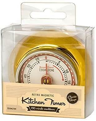 Eddingtons Retro Magnet Timer - Gold