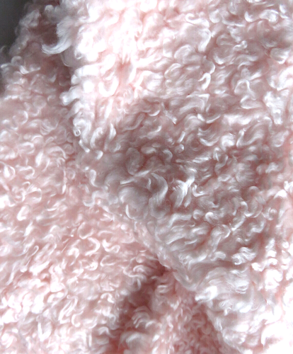 55 x 44cm Faux Lamb Wool Fur Sherpa Fleece Fabric Lining DIY Cloth Fluffy Warm - Picture 2 of 3