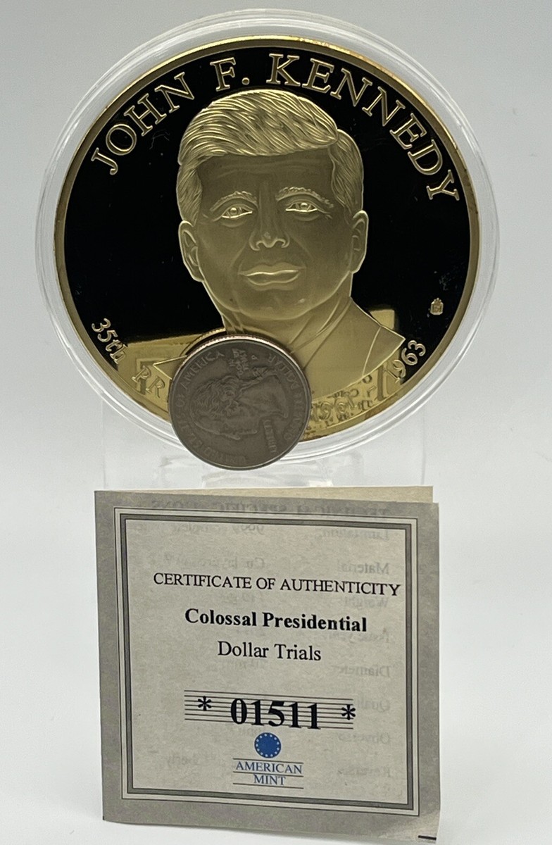 2014 Colossal Presidential $ Trials JOHN F. KENNEDY Gold