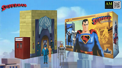 MEZCO TOYS 5 POINTS - SUPERMAN 1941 DELUXE ACTION FIGUREN BOX SET - DC COMICS