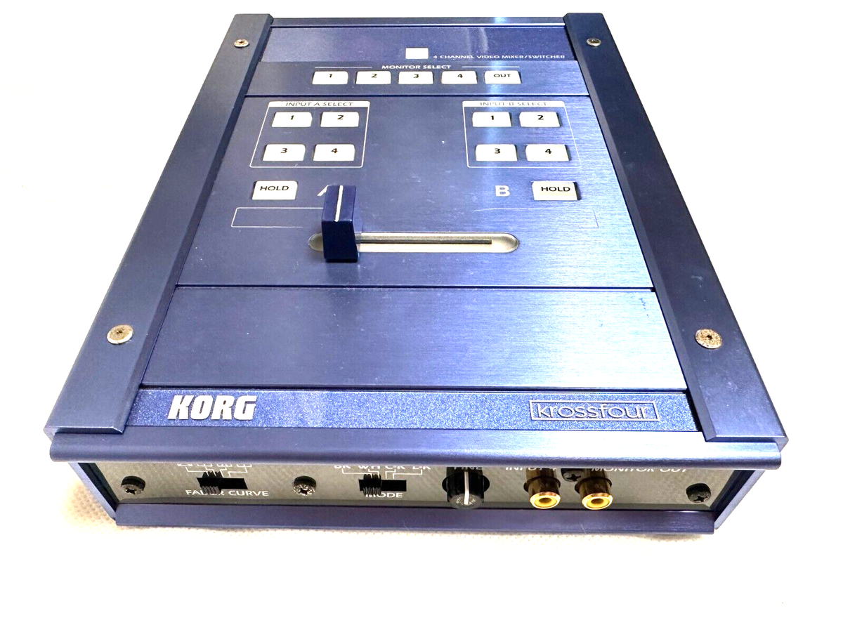 KORG krossfour KF4 4ch Video Mixer Switcher | eBay