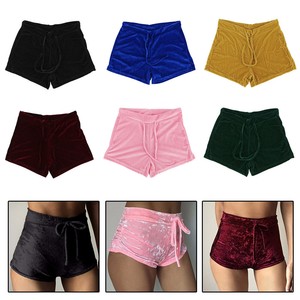 velvet hot pants