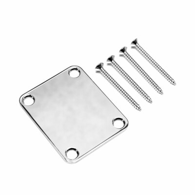 Piastra Con Viti Per Montaggio Collo Piastra Giunto Collo Gotoh NBS-3 Nero Cosmo - Originale Per Chitarra, Con Viti, Made In Japan Basso Fender Jazz - Foto 7