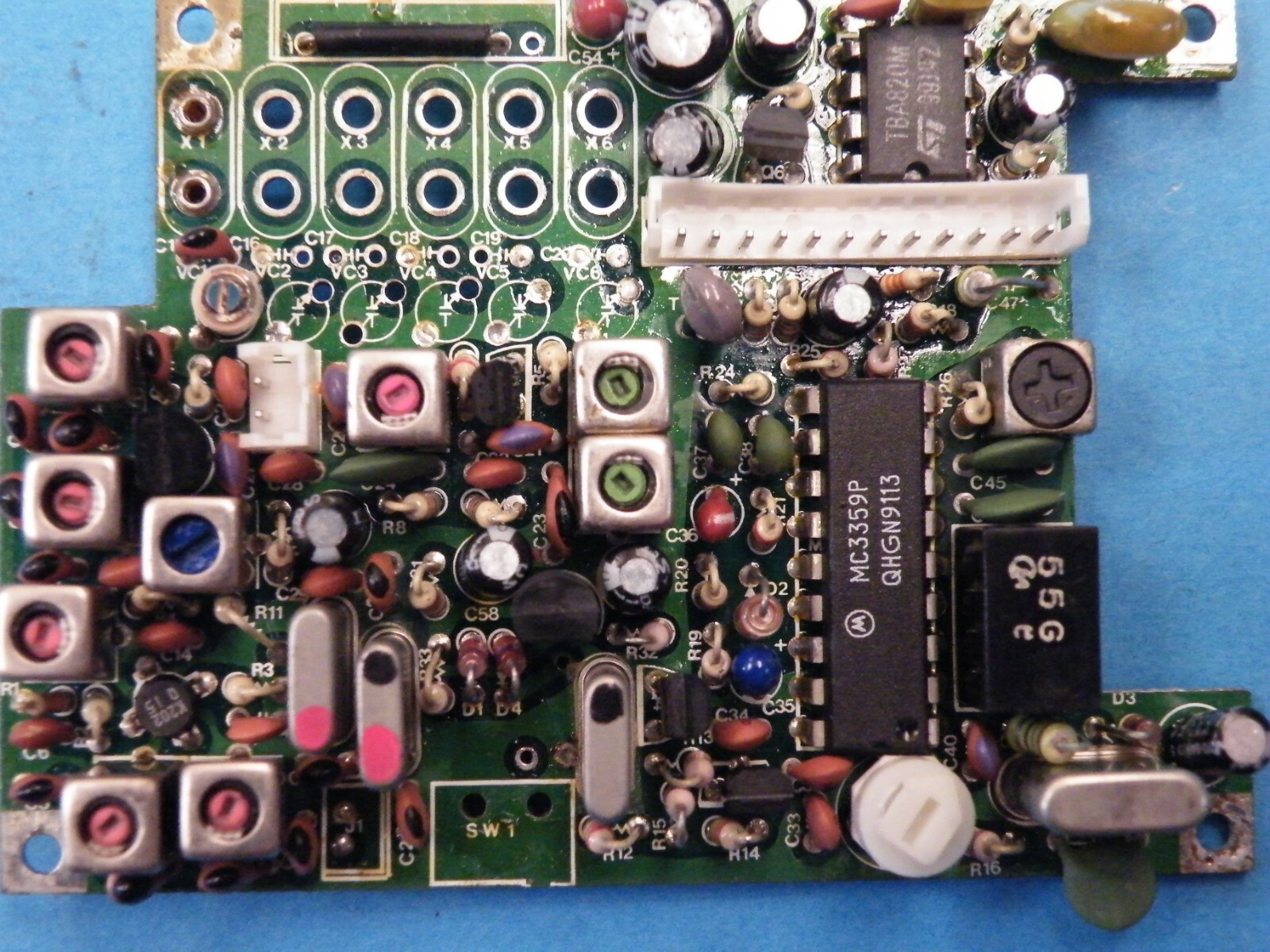 Telemetry Board Module with MC3359P CFW455G other RF XTALs & Filters ...