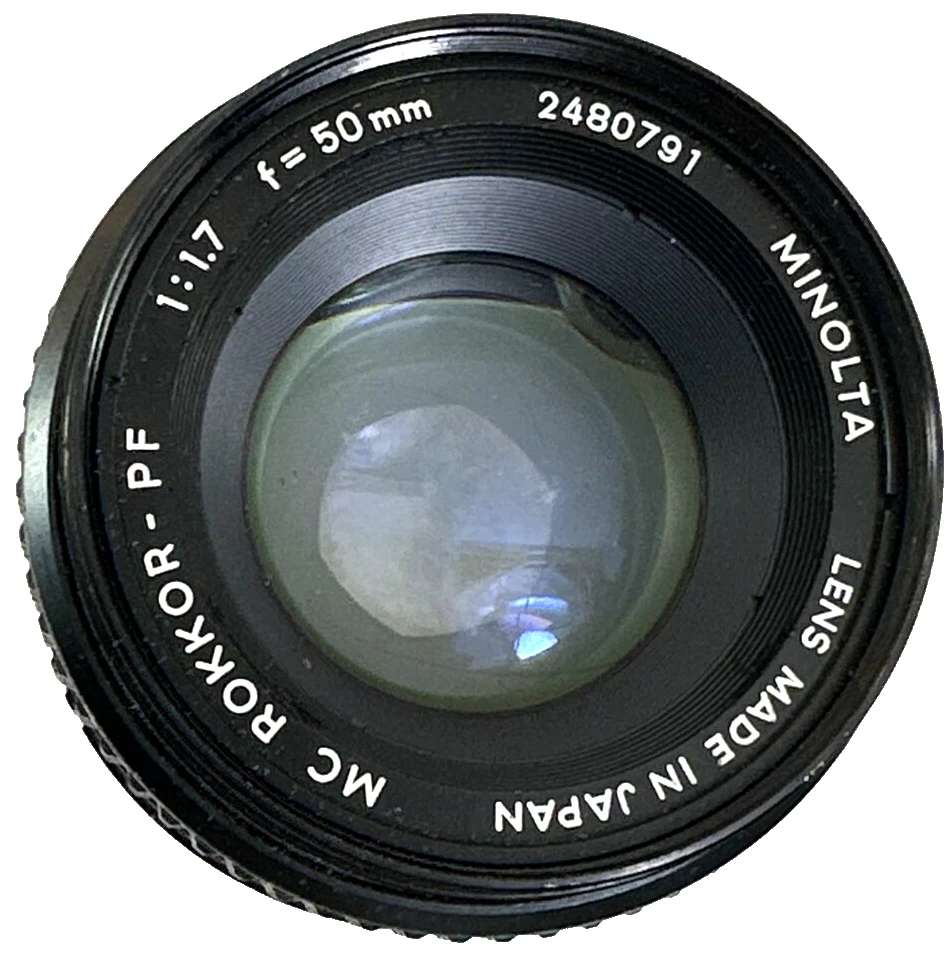 Minolta Rokkor PF 50mm Camera Lenses for sale - eBay
