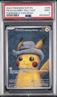 2023 POKEMON SVP EN-SV BLACK STAR PROMO #085 PIKACHU WITH GREY FELT HAT PSA 9
