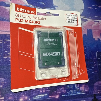 Bitfunx MX4SIO SD Card Adapter for PS2 Emulator PS2 Upgrades Modification
