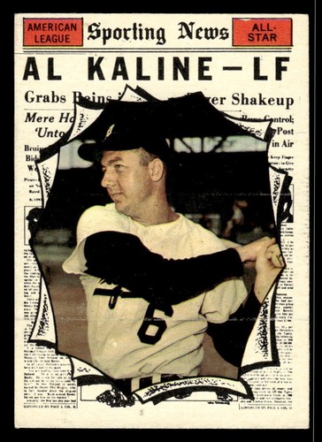 Al Kaline #580 1961 Topps card