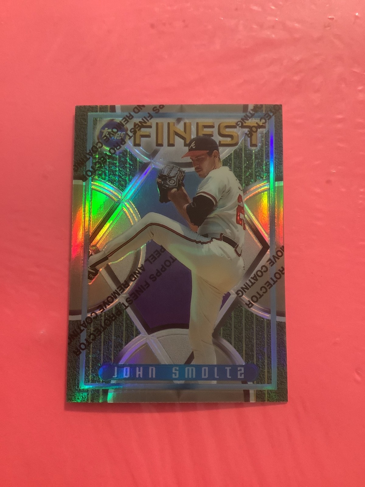 1995 Topps Finest - John Smoltz #313 Refractor