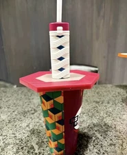 Demon Slayer: Infinity Castle AMC Exclusive Shinobu Cup W Sword Topper & Straw