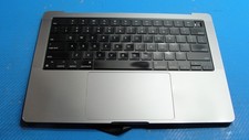 MacBook Pro A2442 Late 2021 14" Genuine Top Case Palmrest w/Battery 821-03594-03