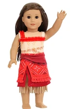 Princess & Fairy Playtime, Disney Inspired~❤Island Princess Moana, for 18" Dolls