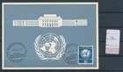 ML06964 Switzerland 1955 united nations FDC used