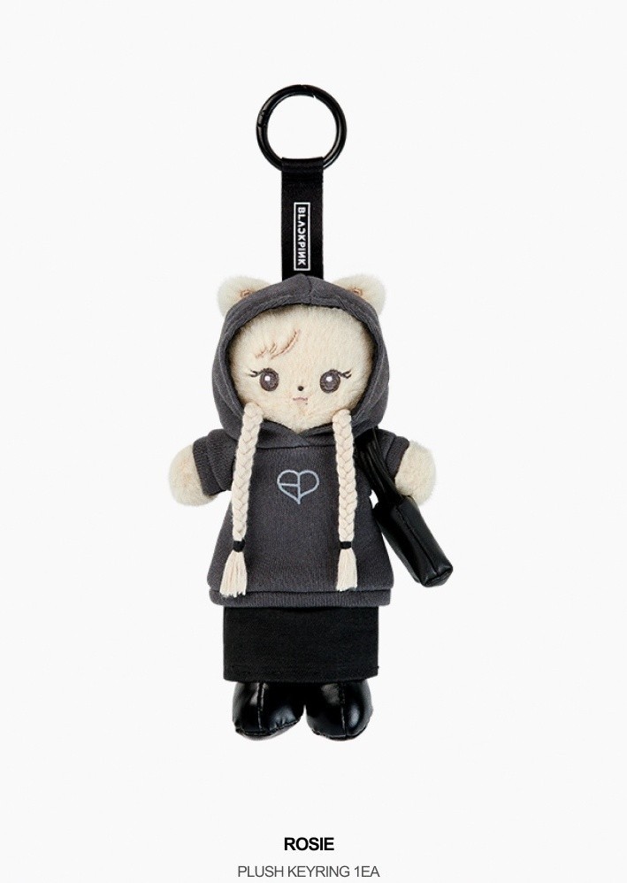 BLACKPINK BPCOLLECTION OFFICIAL MERCH - CHARACTER PLUSH KEYRING