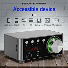 Numérique 100W Bluetooth 5.0 Amplificateur de Puissance Salut-fi 2.0 Canal