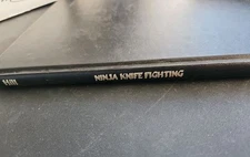 Ninja Knife Fighting R. Kelly Hill Jr. 1985 HC ninjutsu Stephen k Hayes 