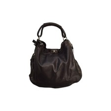 Marni Zip Around Hobo Shoulder Bag Black Dist...