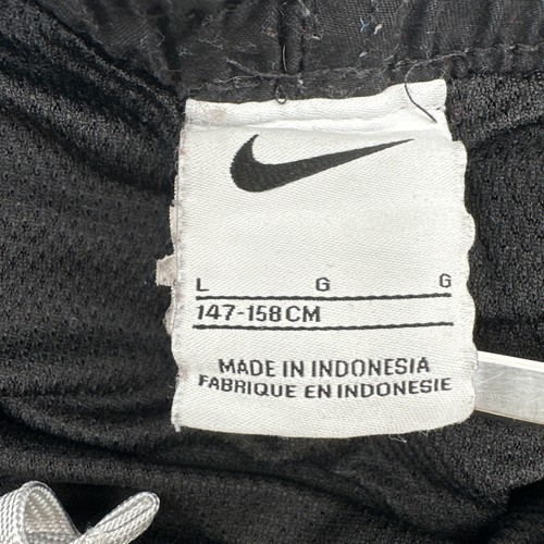 Nike Shorts Youth Boys L Black Logo Embroidered Pocket …#29585 - Picture 4 of 13