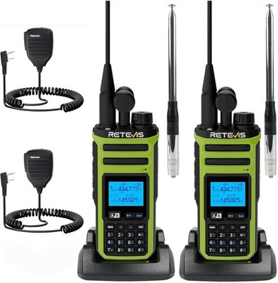 2* A3 Radio Handheld Quad-Band Transmission SSB Reception 999 Channels Radio