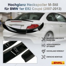 M4 Design Heckfl�gel f�r BMW 1er E82 07-13 Hochgl�nz Heckspoiler Sport Blende
