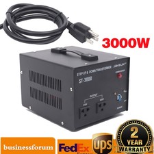 Step Up / Down 220v to 110v 3000W Heavy Duty Power Converter Voltage Transformer