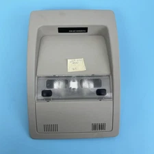 07-11 SILVERADO Gray OEM Front Overhead Roof Console Map Lamps Factory