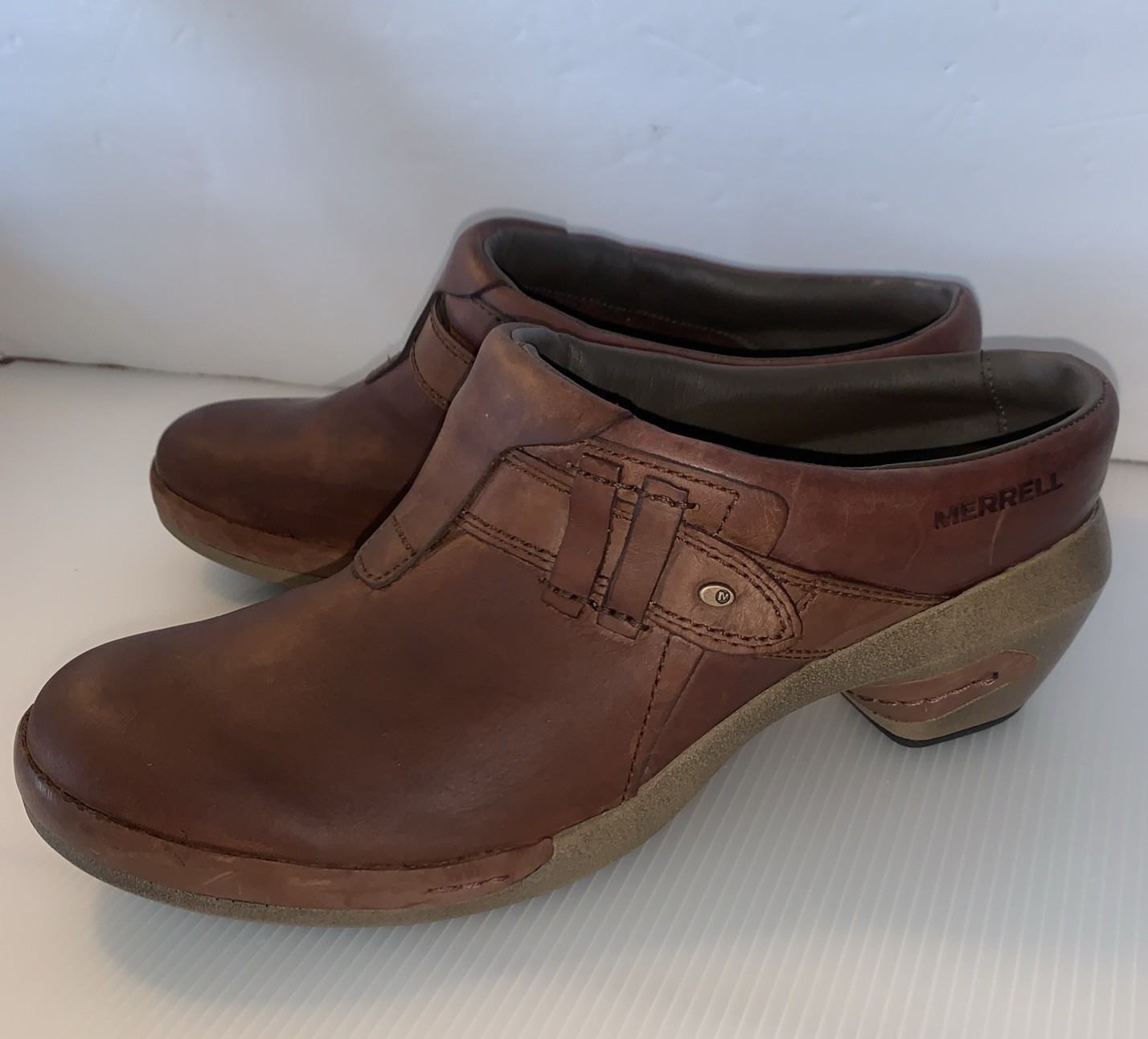 Merrell Luxe Plunge Brindle slip on da donna marrone taglia:10