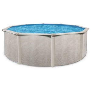 Aquarian Phoenix 18'x52" Round Steel Frame Above Ground Swi…