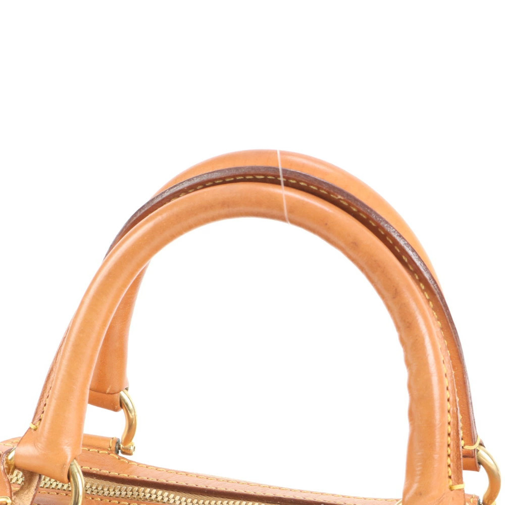 Prima Classe Mini Boston Map Pattern Leather 2WAY… - image 2