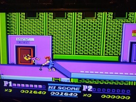 Double Dragon II The Revenge Nintendo NES Game Cartridge Tested 