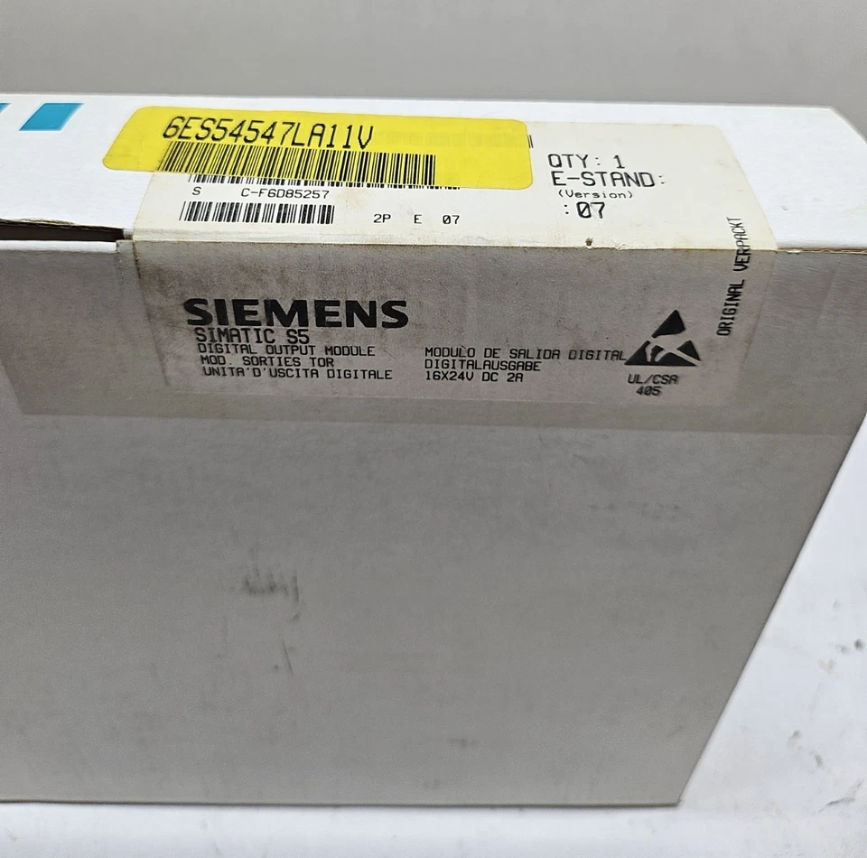 Siemens Simatic S5 6ES5 454-7LA11V Digital Output Module 6ES5454-7LA11V - Image 2 of 4