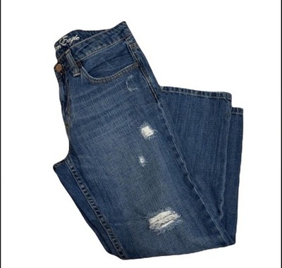 American Eagle AEO Classic 2009 Distressed 5 Pocket Skinny Jean Size 6