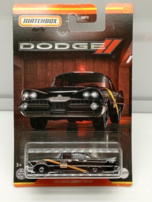 Matchbox Superfast / MB 1180 - '59 Dodge Coronet Police - Black