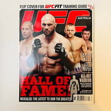 2012 UFC AUSTRALIA MMA MAGAZINE GRACIE/COUTURE/LIDELL/HUGHES  VOL.  FREE S/H