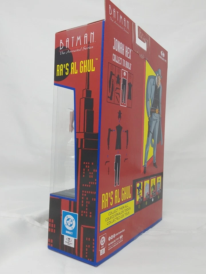 McFarlane Toys DC Batman La Serie Animada Ras Al Ghul BAF Jonah Hex Foto 3 de 4