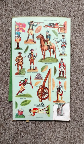 1957 SOLDIERS PUNCH OUT BOOK
