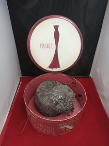 MINK CHURCH HAT BY DON ANDERSON IN BEAUTIFUL ORIGINAL NEIMAN MARCUS BOX Vintage Don Anderson mink hat | eBay main image 2