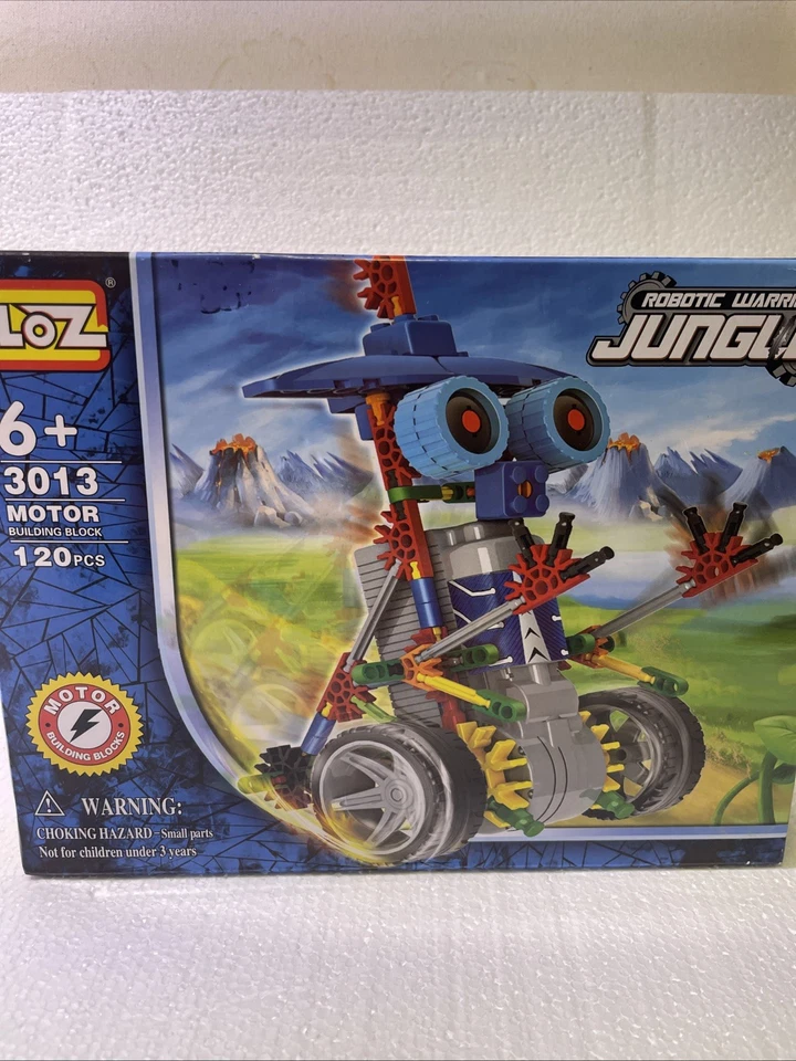 Robotic Warrior Building Block LOZ Toy Jungle Action Model 3013 120pc Sealed - Image 3 of 4