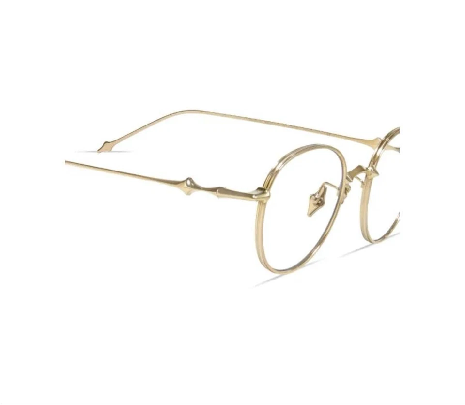 Marco redondo dorado Gentle Monster EP 031 Foto 3 de 4