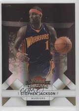2009-10 Panini Threads Century Proof Gold 46/99 Stephen Jackson #17 0c3
