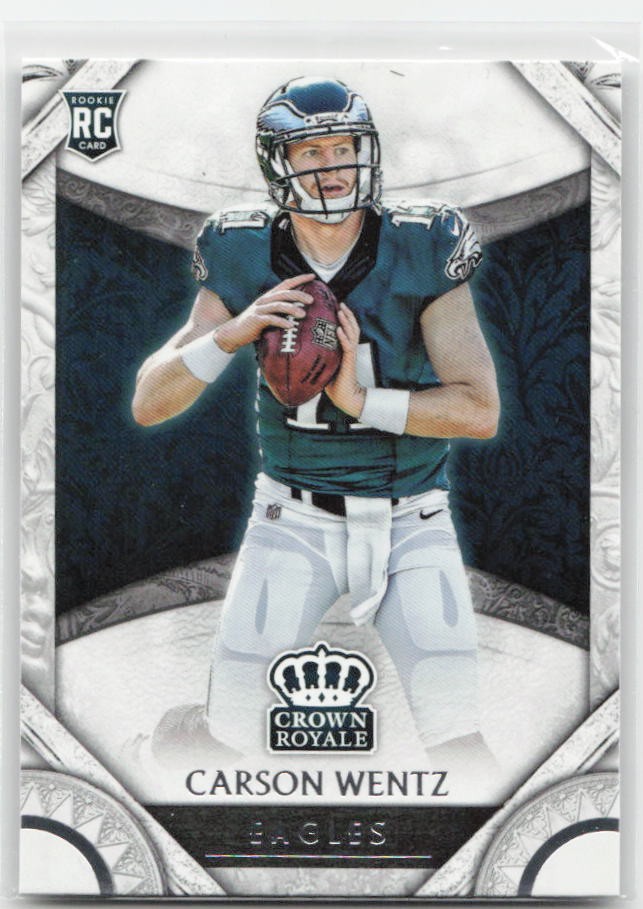 2016 Panini Crown Royale #96 Carson Wentz