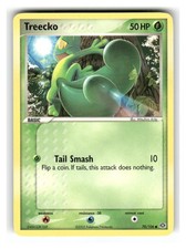 Treecko 70/106 Common Emerald Pokemon Moderately Played on eBay