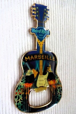 1 HARD ROCK CAFE  MAGNET BOTTLE OPENER  MARSEILLE