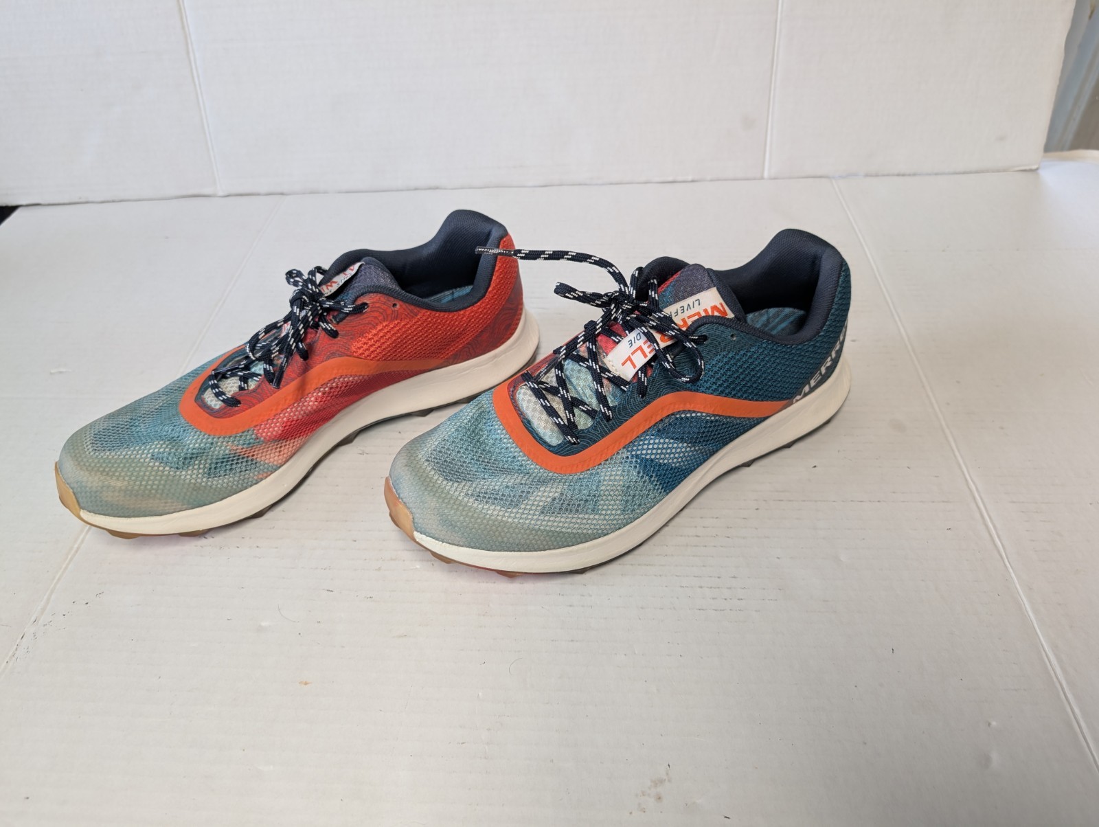 Scarpe da trekking Merrell donna Skyfire X J002472 verde rosso sneakers taglia 10 5US