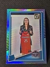 2025 PANINI DONRUSS WNBA GEORGIA AMOORE #96 RATED ROOKIE SILVER HOLO FOIL SP