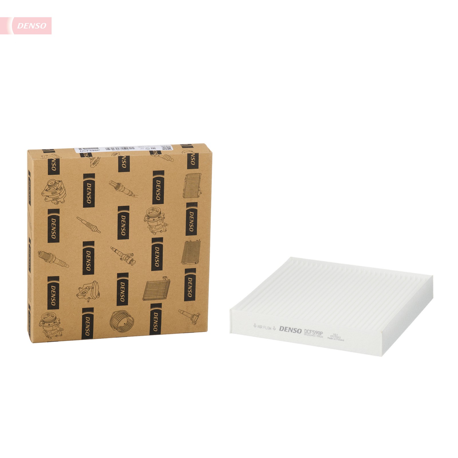 2x ✅Fits DENSO-FILTRY DCF598P FILTER CABIN AIR ⭐UK Seller⭐ - Image 3