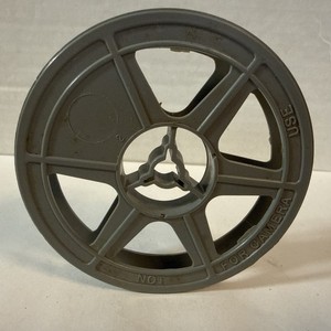 SUPER 8 Film Reel, Grey Plastic Movie Film Reel, S8 S8mm 