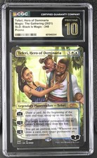 TEFERI, HERO OF DOMINARIA Secret Lair Black is Magic CGC Pristine 10 MTG