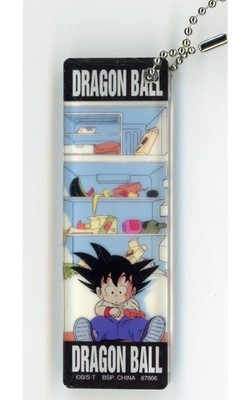 Son Goku Refrigerator Acrylic Charm Dragon Ball SNAP COLLECTION2 H Prize Used